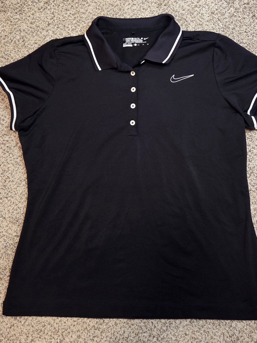 Nike Golf Tour Performance DriFIT Polo Women's XL
